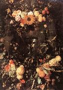 HEEM, Jan Davidsz. de Fruit and Flower Still-life dg china oil painting artist